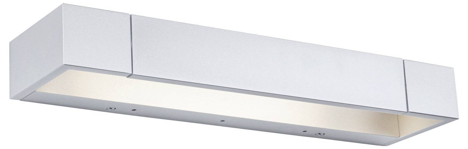 Paulmann Lucille 71206 Bad-Wandleuchte 11W Warmweiß Aluminium (matt)