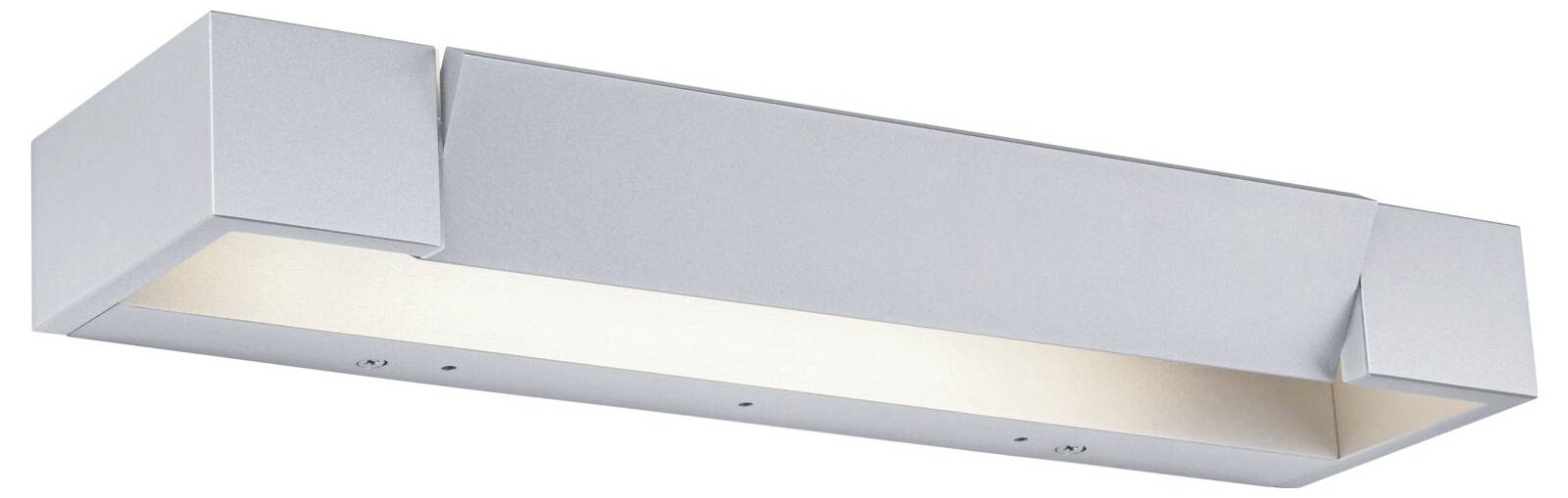 Paulmann Lucille 71206 Bad-Wandleuchte 11W Warmweiß Aluminium (matt)