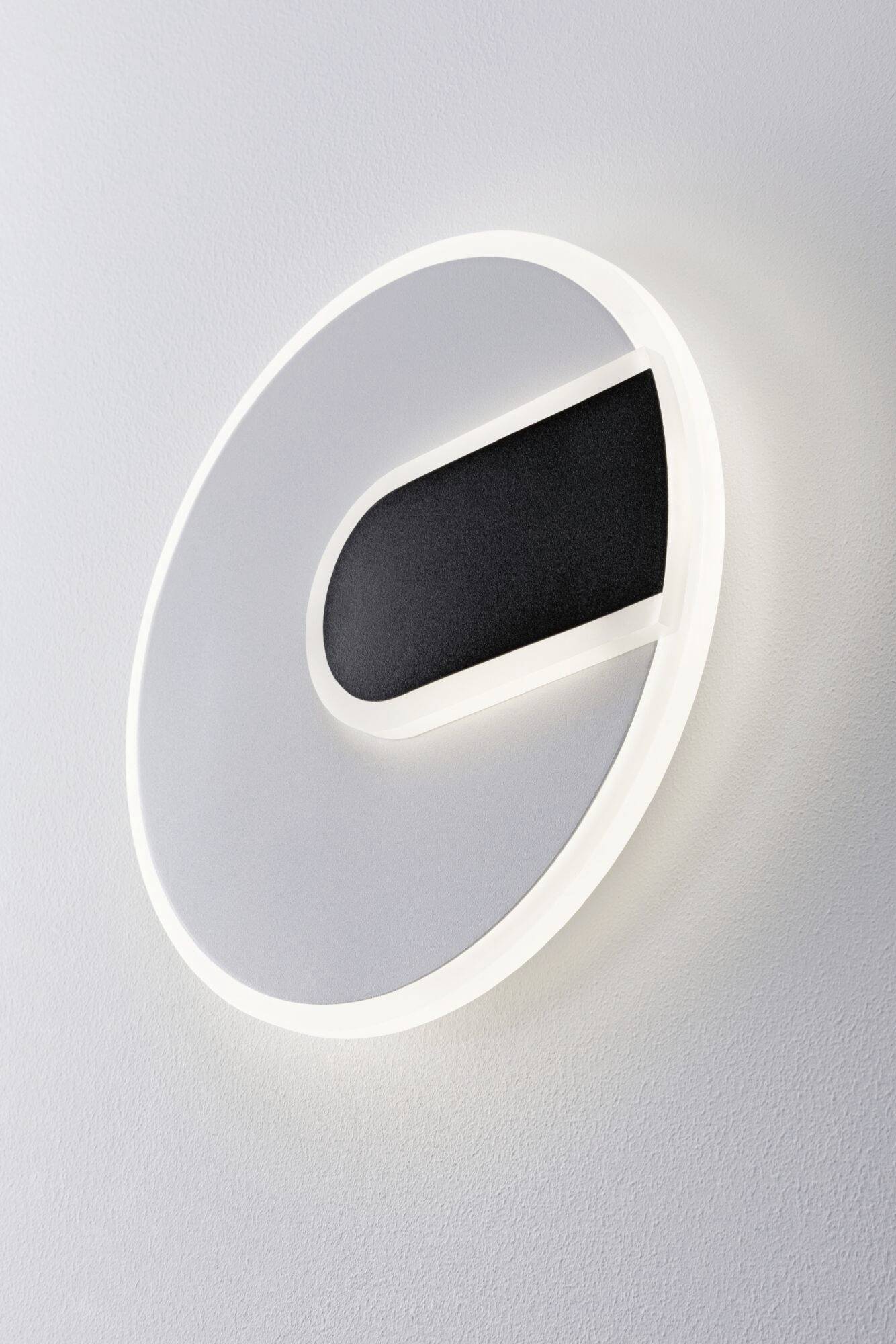 Paulmann 71169 LED-Wandleuchte 9W LED Weiß, Schwarz