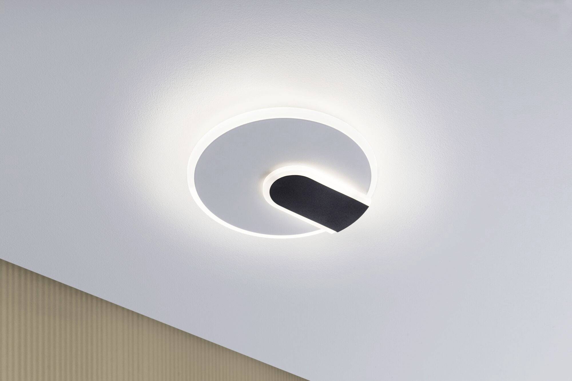 Paulmann 71169 LED-Wandleuchte 9W LED Weiß, Schwarz