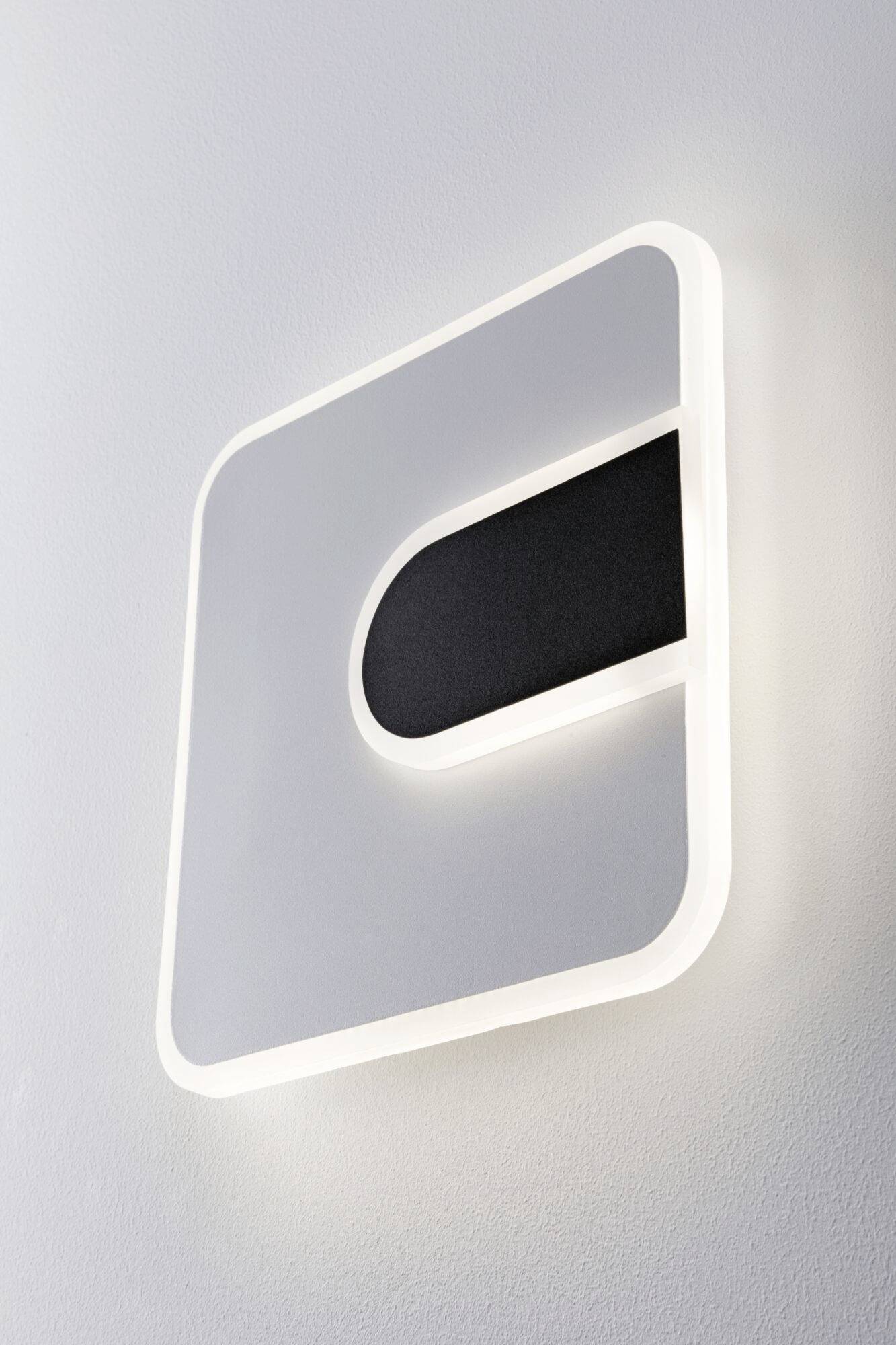 Paulmann 71168 LED-Wandleuchte 12.5W LED Weiß, Schwarz