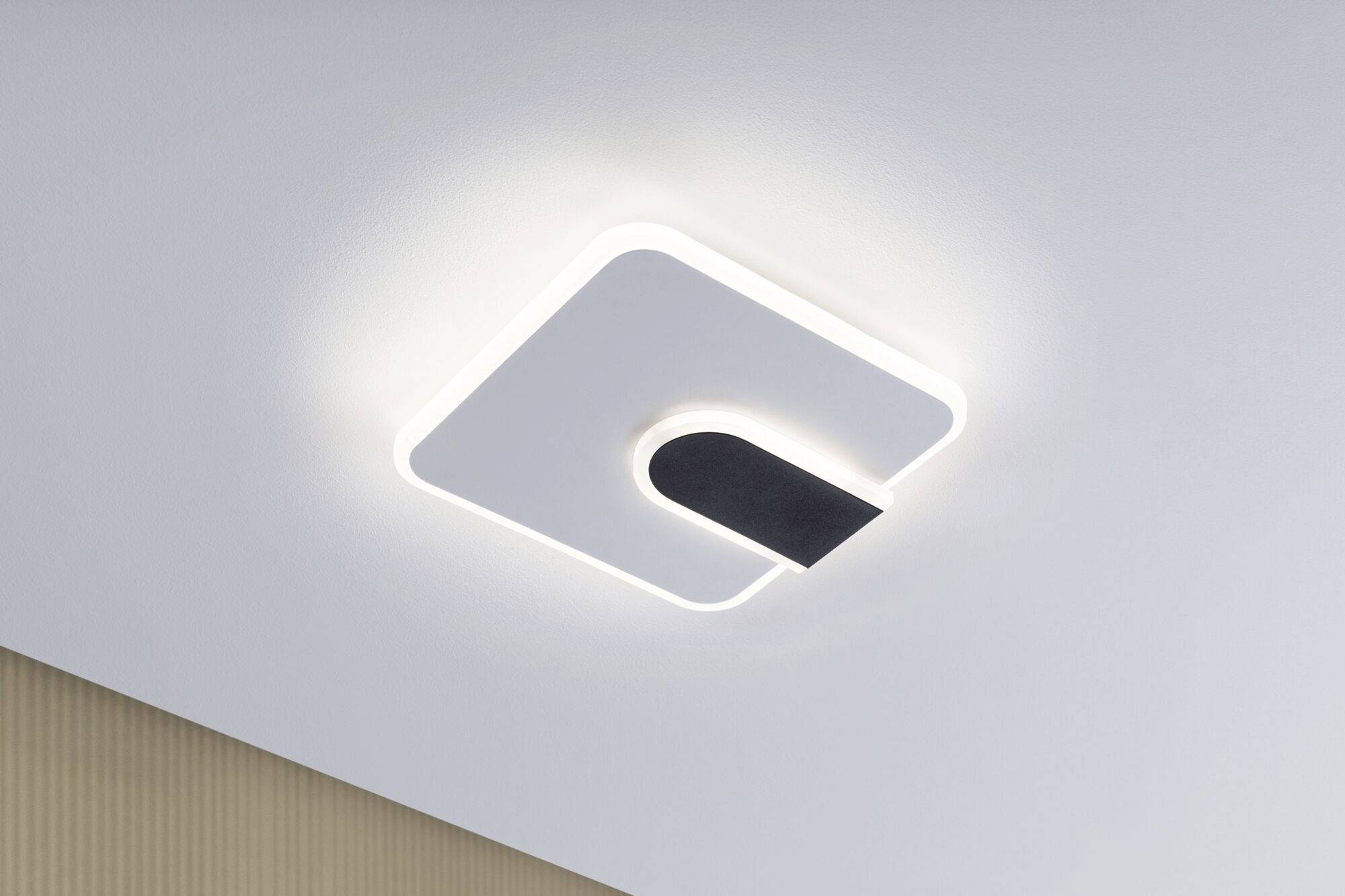 Paulmann 71168 LED-Wandleuchte 12.5W LED Weiß, Schwarz