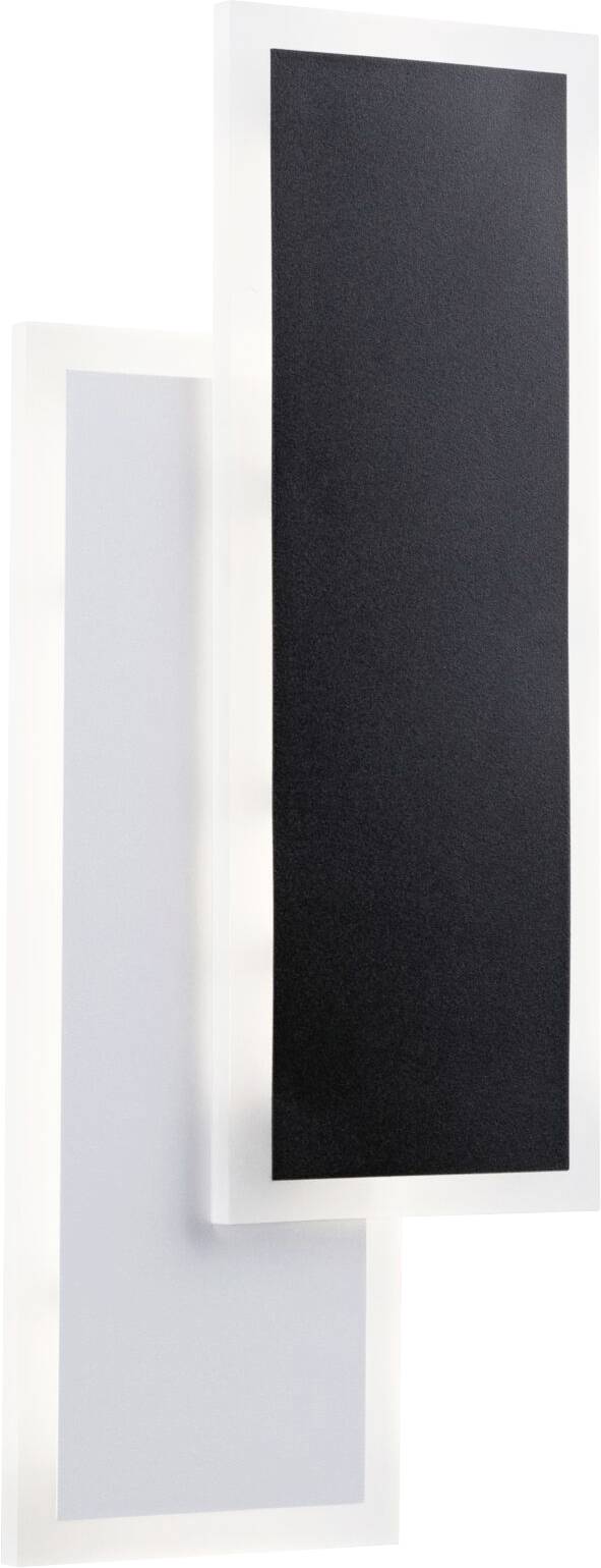 Paulmann 71167 LED-Wandleuchte 8W LED Weiß, Schwarz