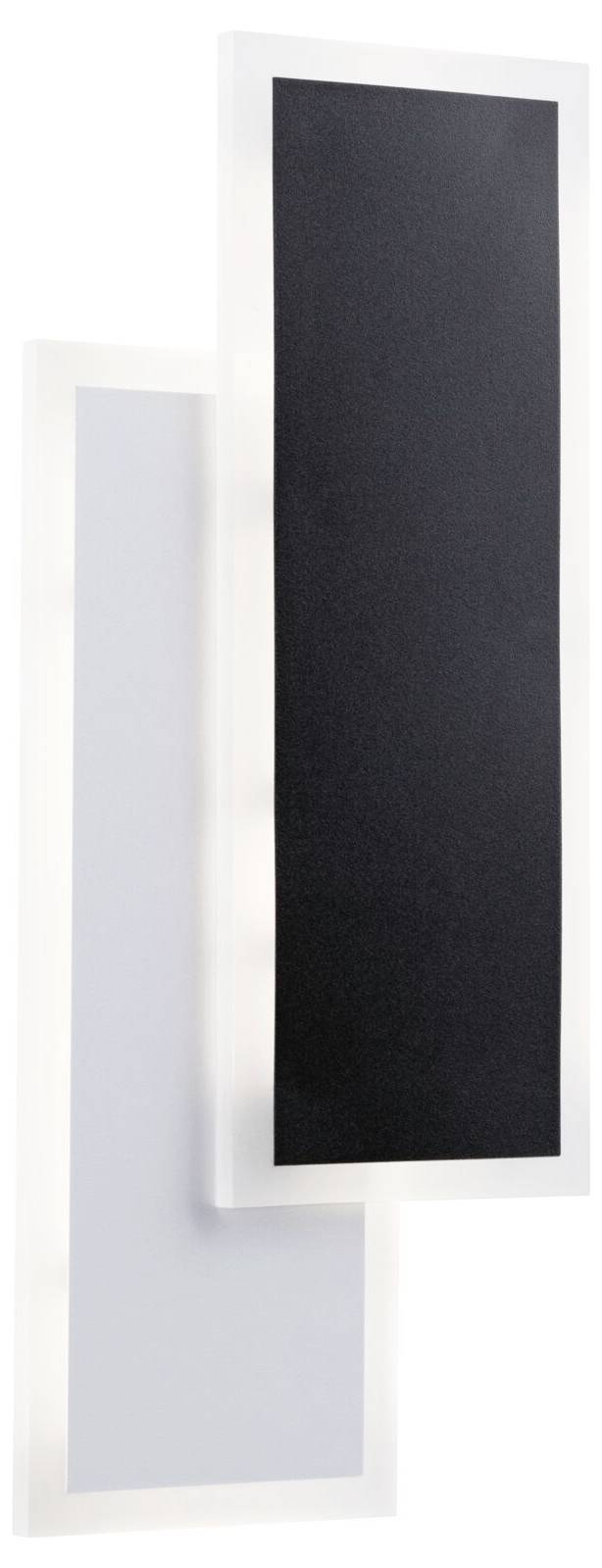 Paulmann 71167 LED-Wandleuchte 8W LED Weiß, Schwarz