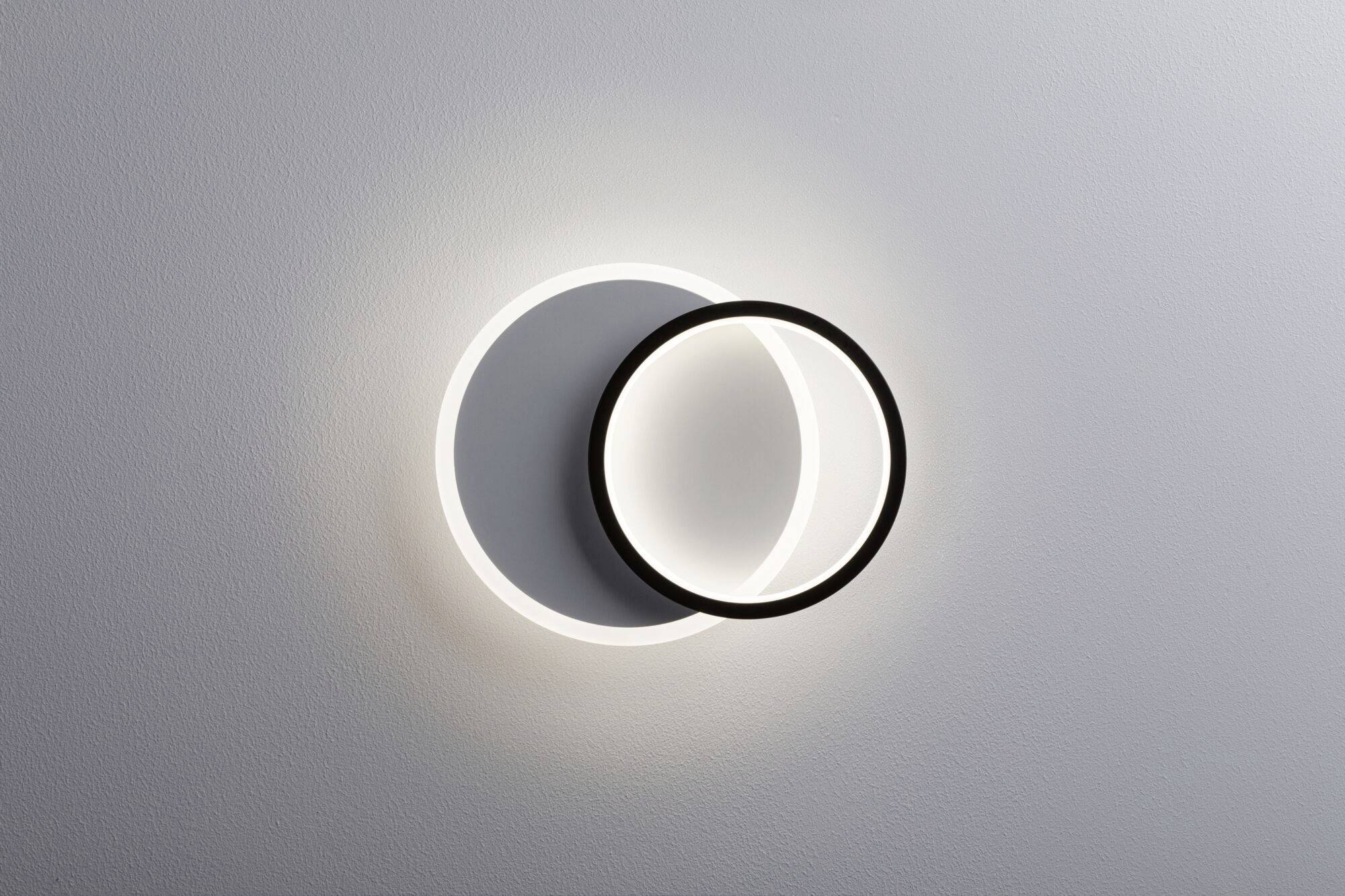 Paulmann 71166 LED-Wandleuchte 7W LED Weiß, Schwarz