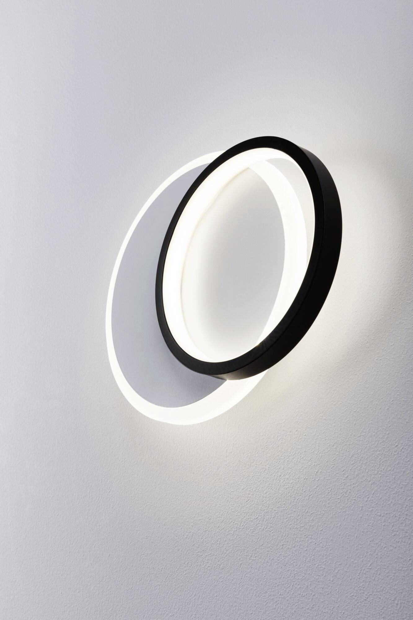 Paulmann 71166 LED-Wandleuchte 7W LED Weiß, Schwarz