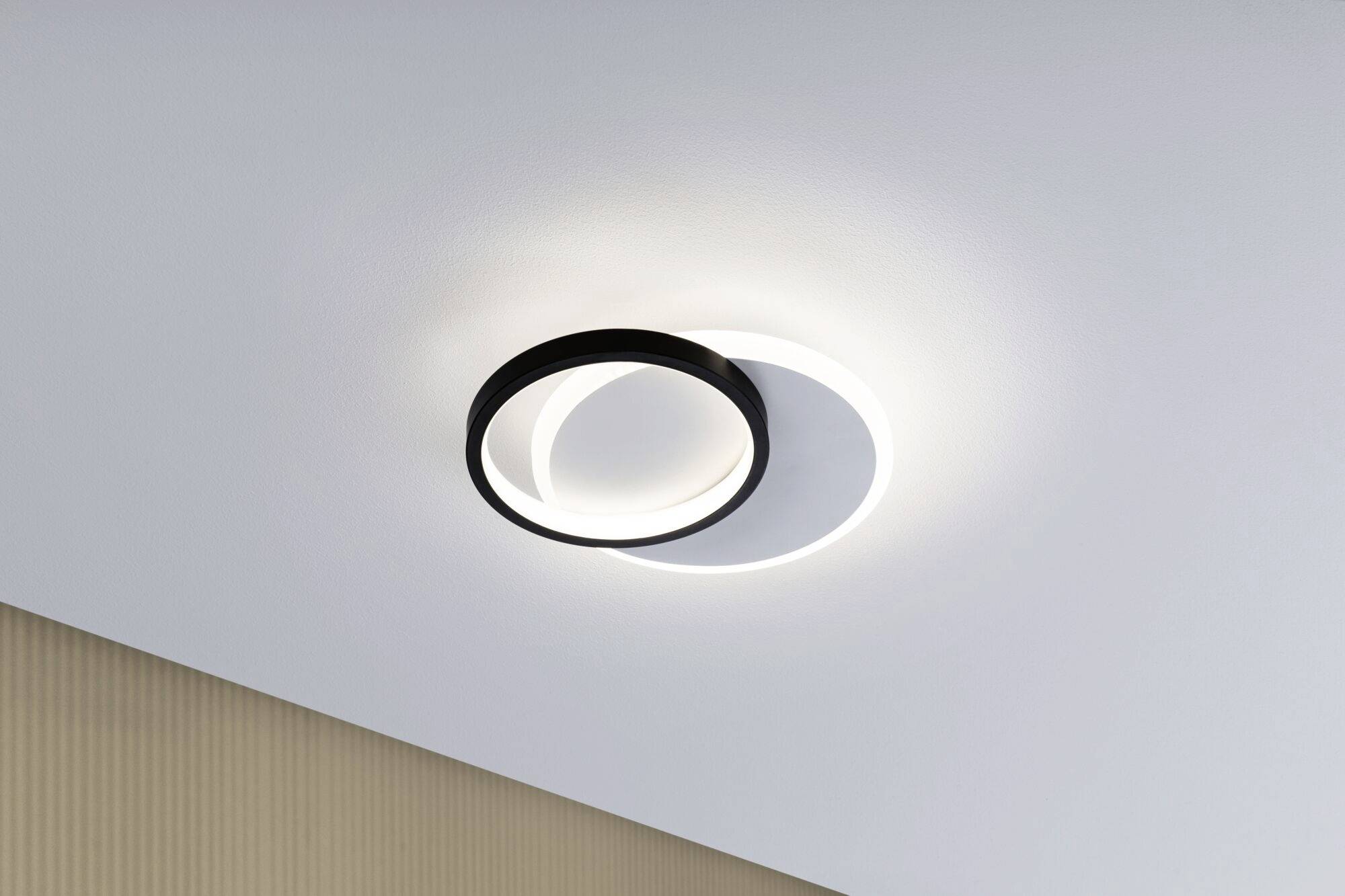 Paulmann 71166 LED-Wandleuchte 7W LED Weiß, Schwarz