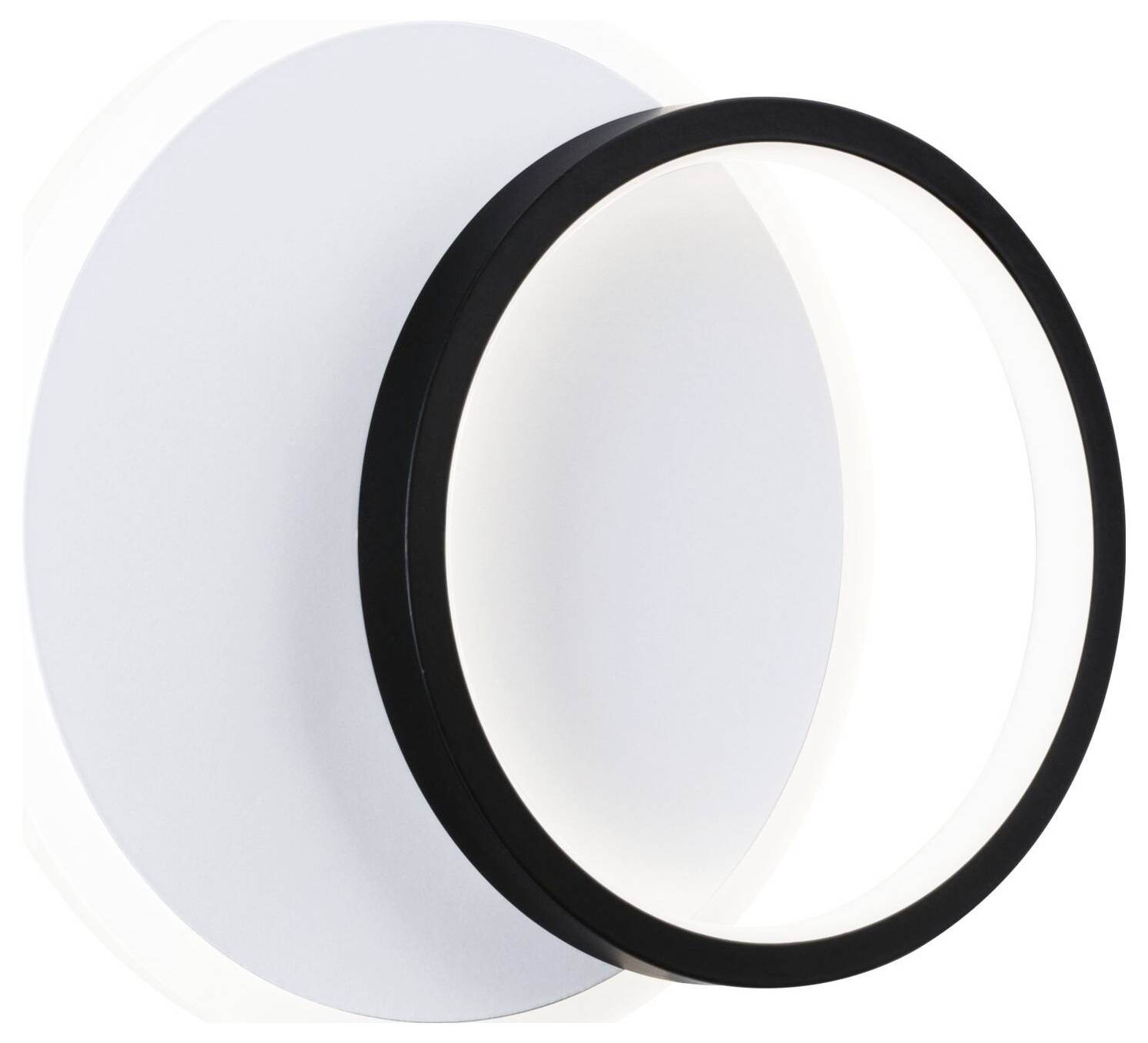 Paulmann 71166 LED-Wandleuchte 7W LED Weiß, Schwarz