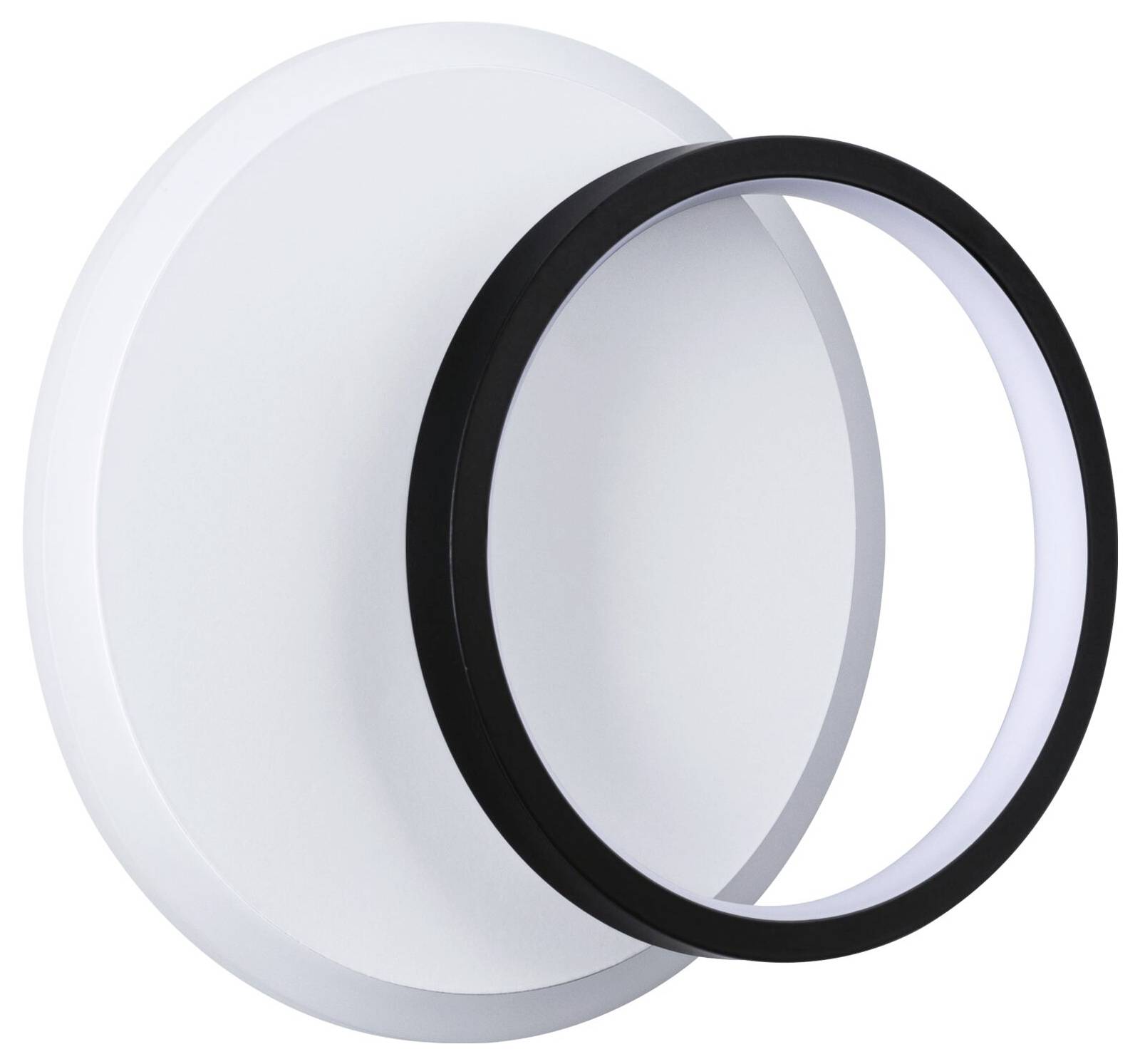 Paulmann 71166 LED-Wandleuchte 7W LED Weiß, Schwarz