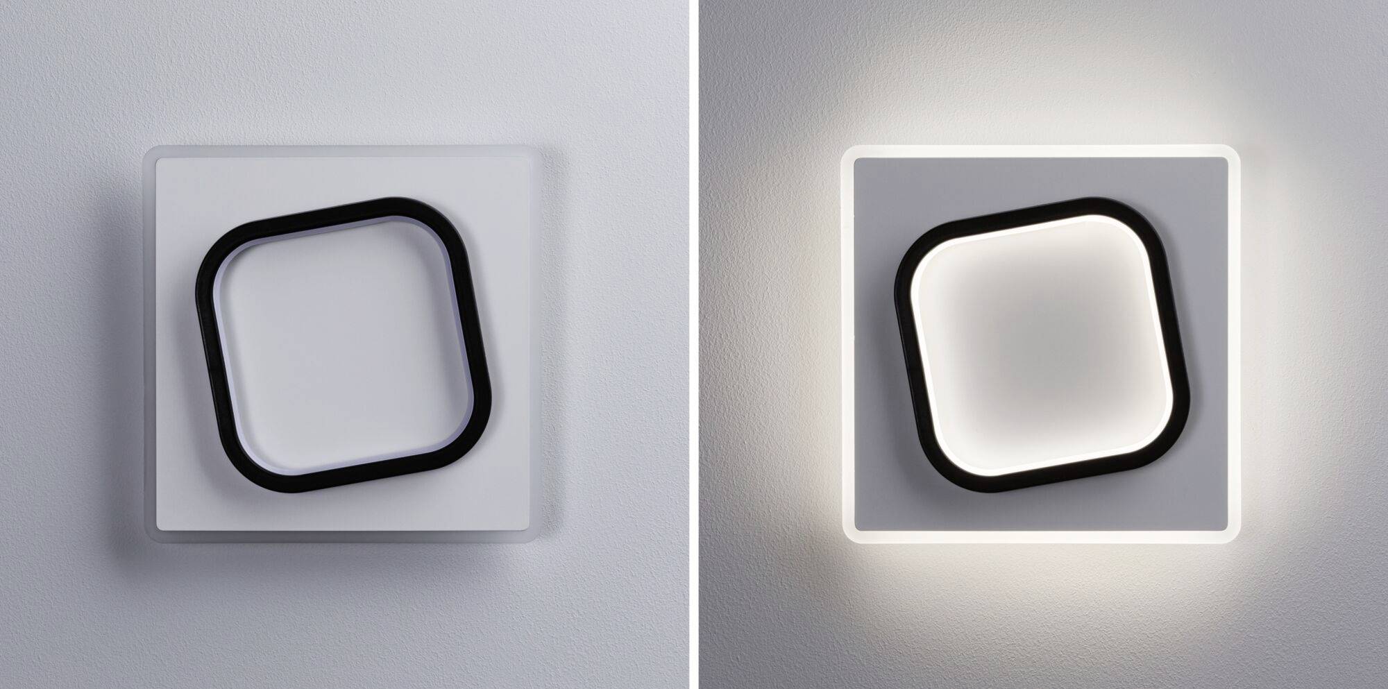 Paulmann 71164 LED-Wandleuchte 13W LED Weiß, Schwarz