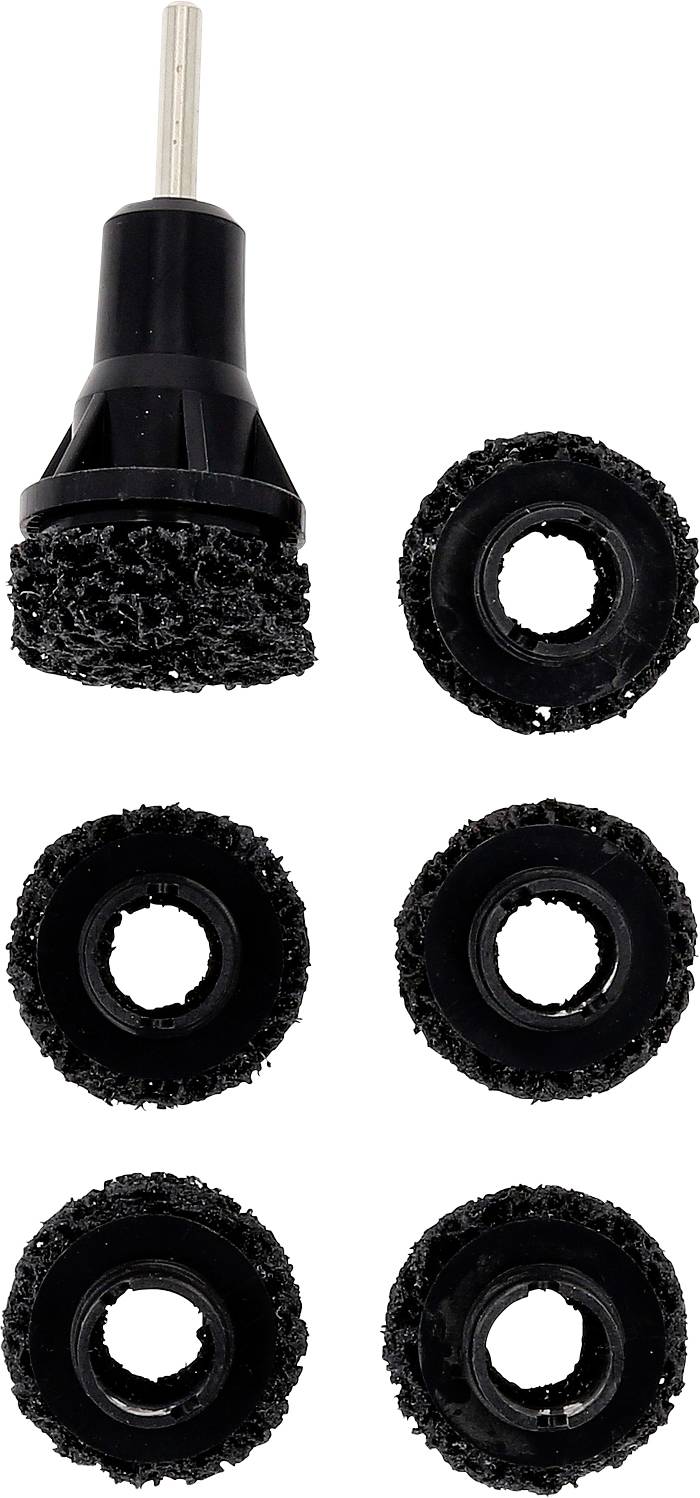 KS Tools 100.5085 Stehbolzen-Radnabenschleifer-Satz, Ø 40 mm, 7-tlg