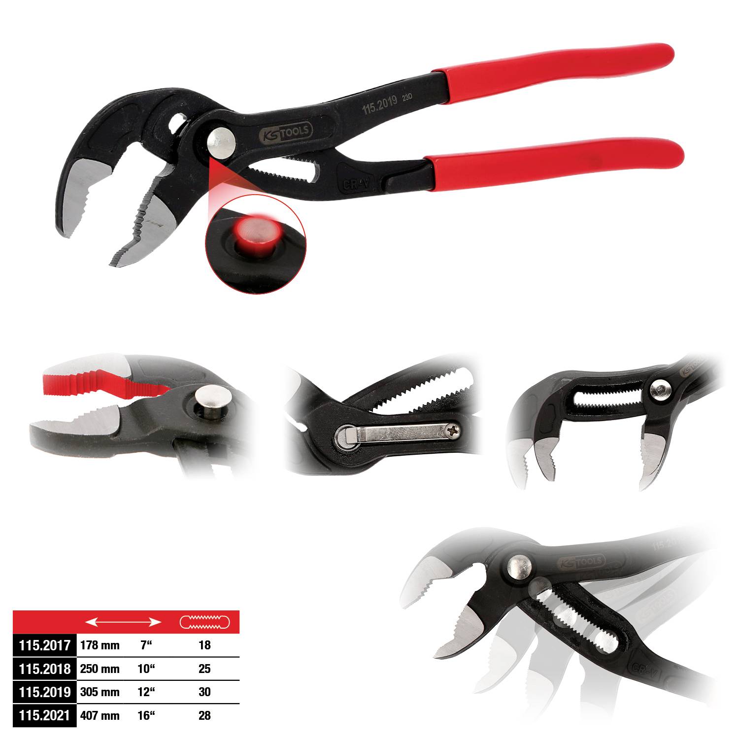 KS Tools 115.2018 115.2018 Wasserpumpenzange