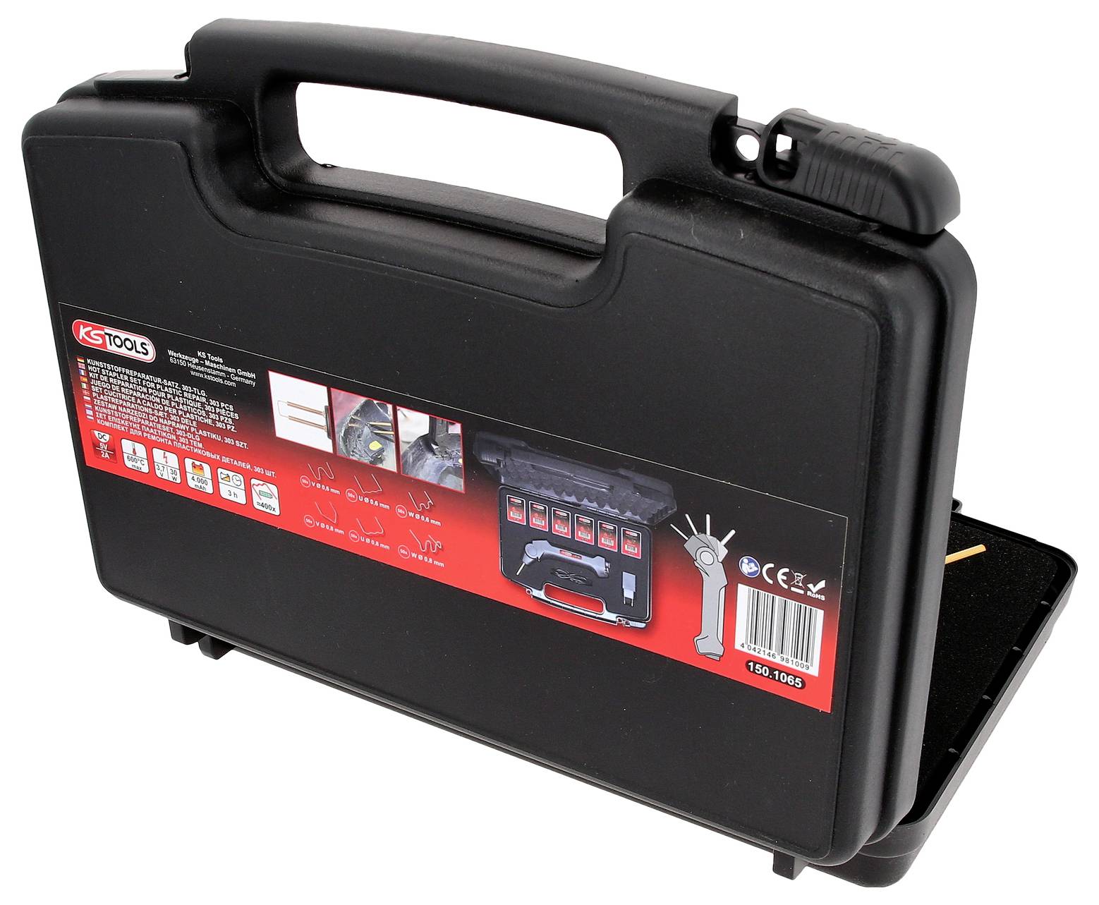 KS Tools 150.1065 Kunststoffreparatur-Satz, 303-tlg
