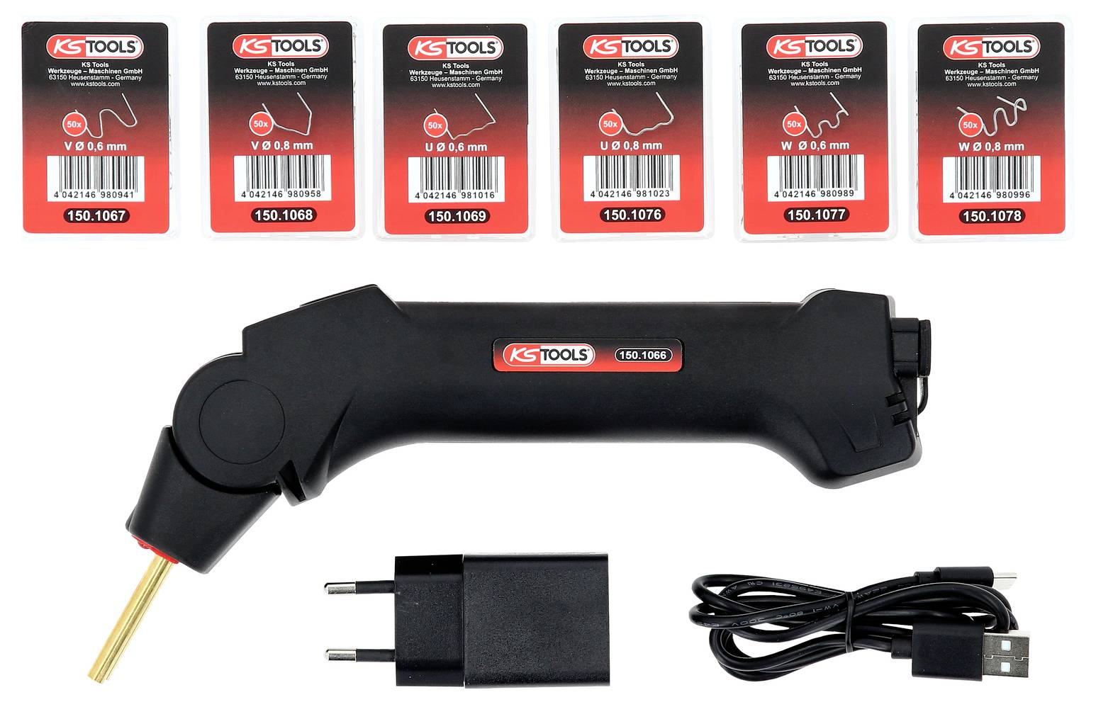 KS Tools 150.1065 Kunststoffreparatur-Satz, 303-tlg