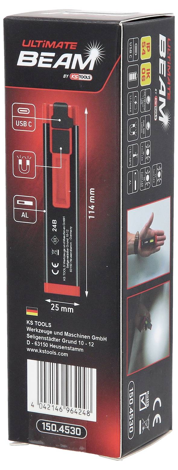 KS Tools UltimateBEAM Aluminium LED-Inspektionsla Arbeitsleuchte