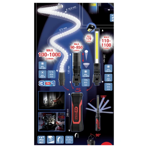 KS Tools 150.4600 LED Arbeitsleuchte KS Tools 150.4600 LED Arbeitsleuchte