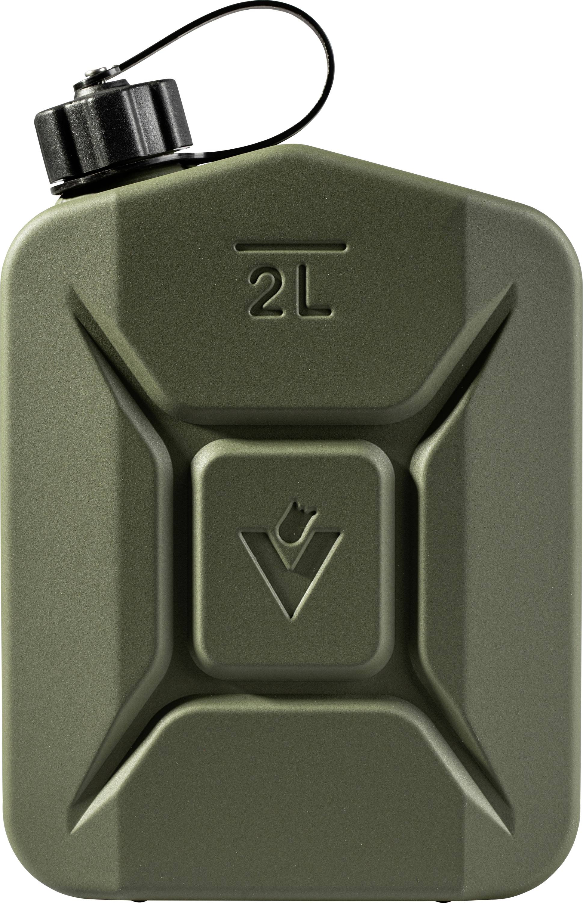 HP Autozubehör 10002 2L Stahlblech Kanister Kraftstoffkanister 2 l Stahl