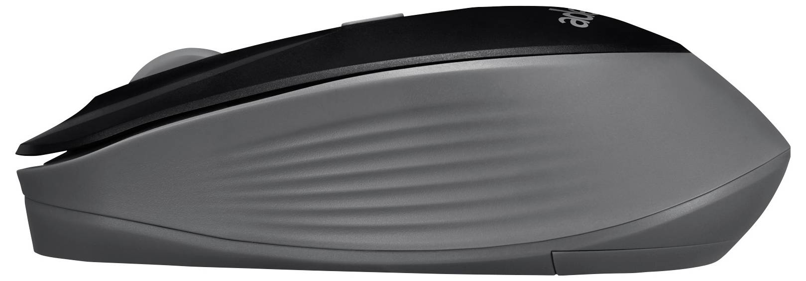 Adesso iMouse A30B Maus Funk Optisch Schwarz-Grau 4 Tasten 1200 dpi Maustasten