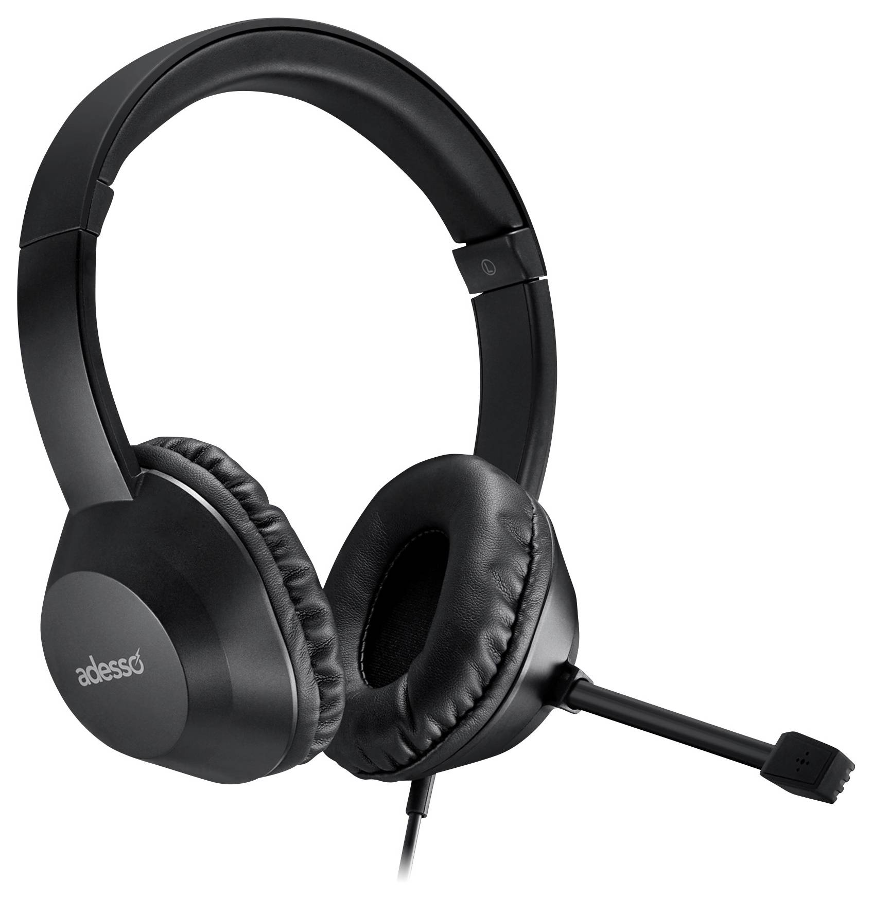 Adesso Xtream P7 AI Copilot Headset On Ear Headset kabelgebunden Stereo schwarz-meliert Headset Computer