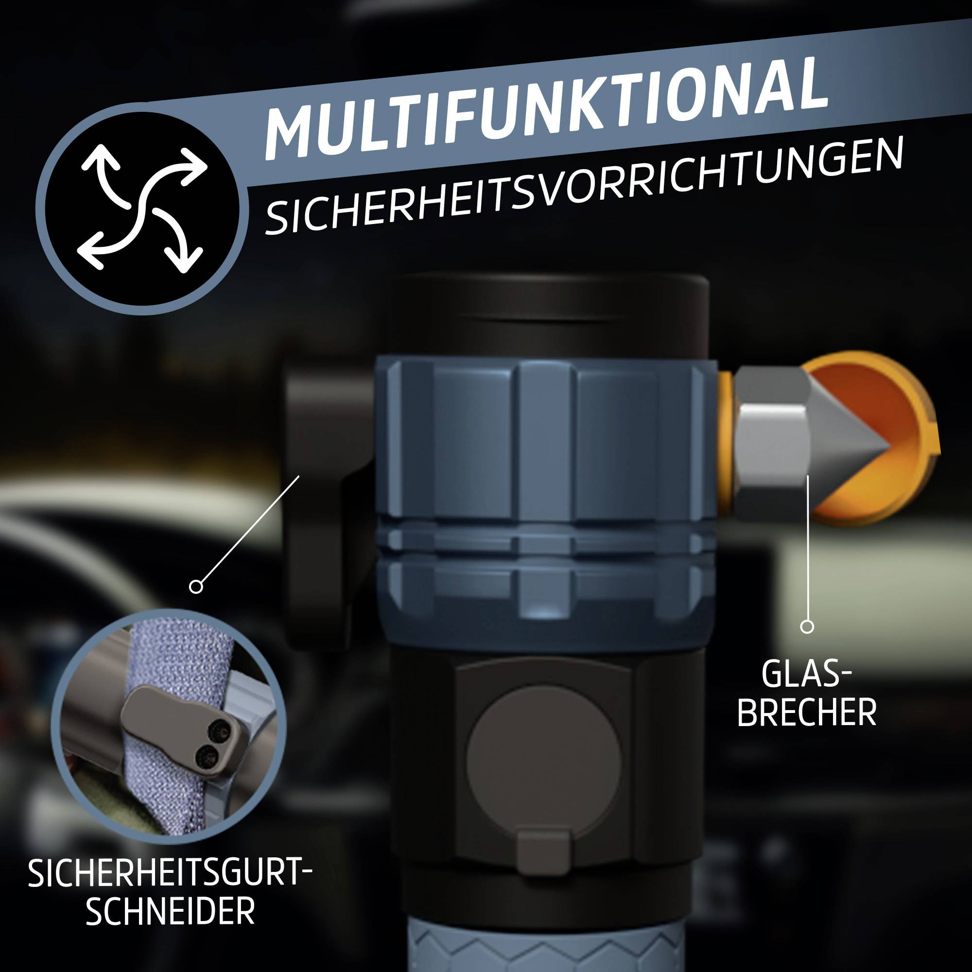 Energizer Auto Metal Light LED Taschenlampe akkubetrieben 500lm