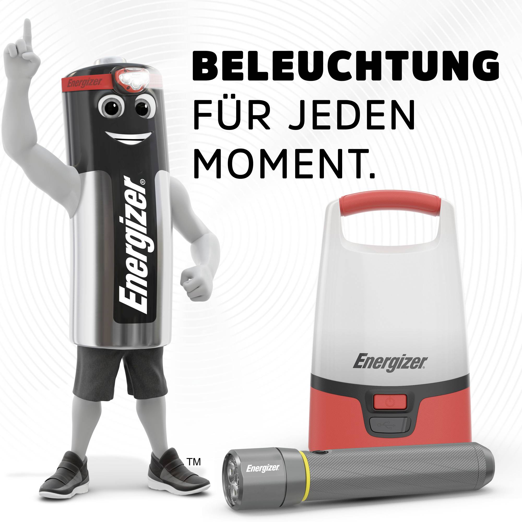 Energizer Auto Metal Light LED Taschenlampe akkubetrieben 500 lm