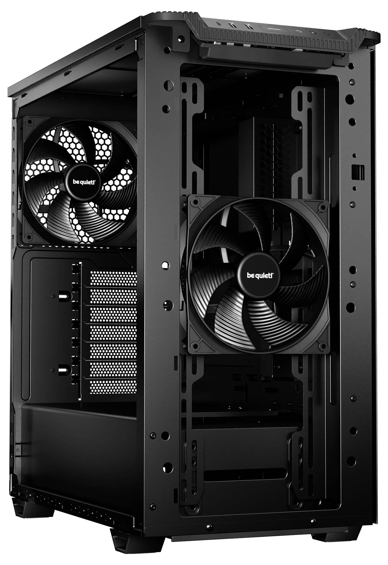 BeQuiet PURE BASE 501 Airflow Black Midi-Tower PC-Gehäuse Schwarz