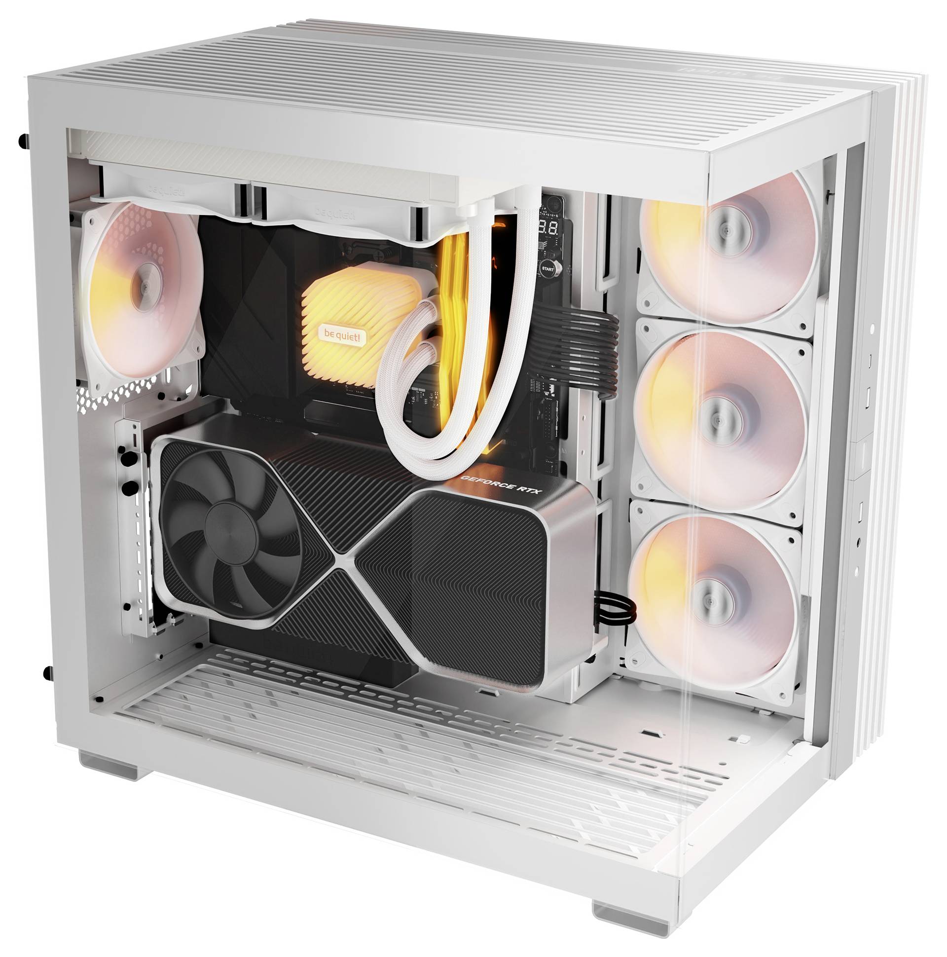 BeQuiet LIGHT BASE 600 DX White Midi-Tower PC-Gehäuse Weiß