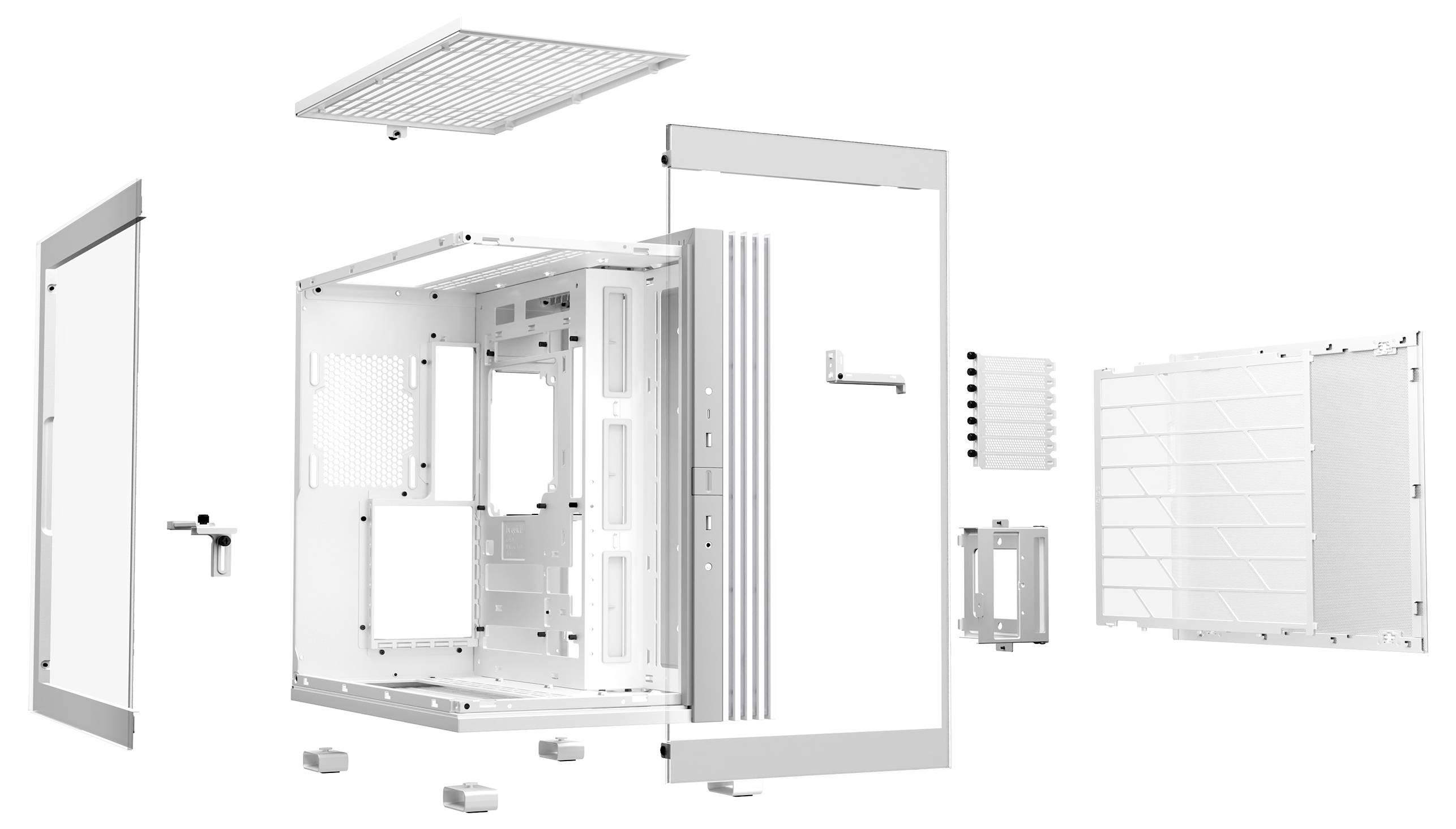 BeQuiet LIGHT BASE 600 DX White Midi-Tower PC-Gehäuse Weiß