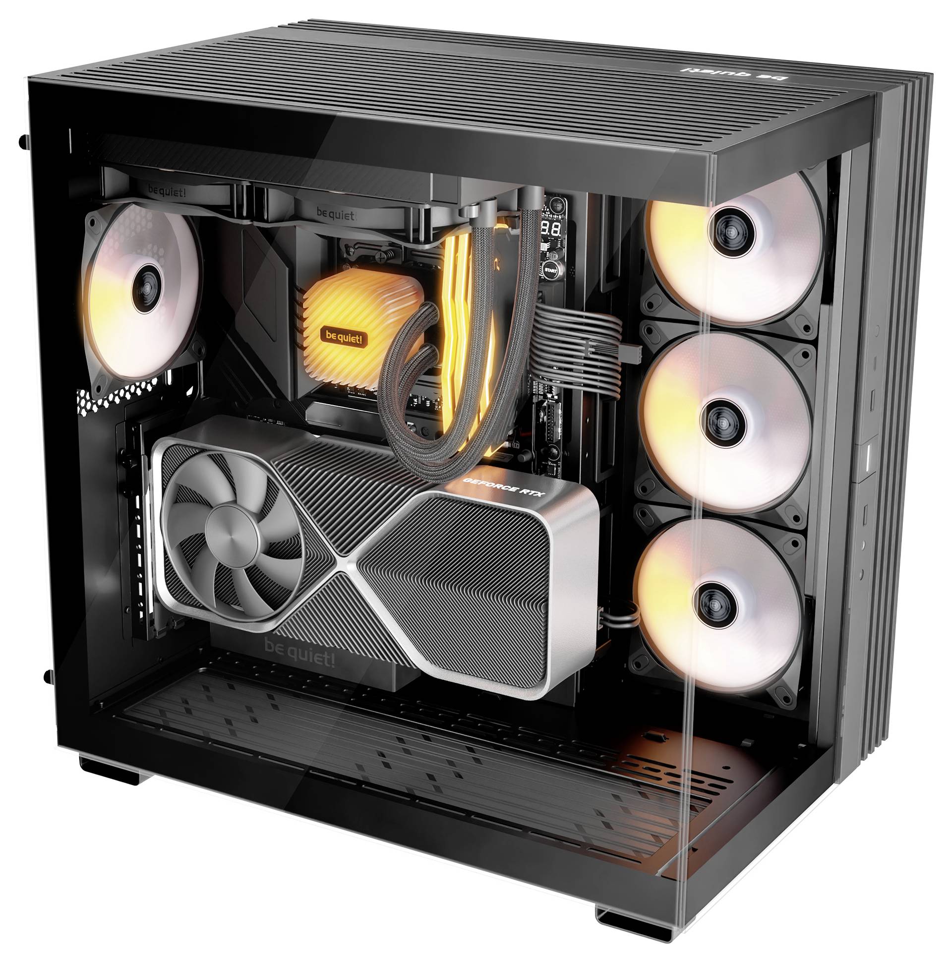BeQuiet LIGHT BASE 600 LX Black Midi-Tower PC-Gehäuse Schwarz