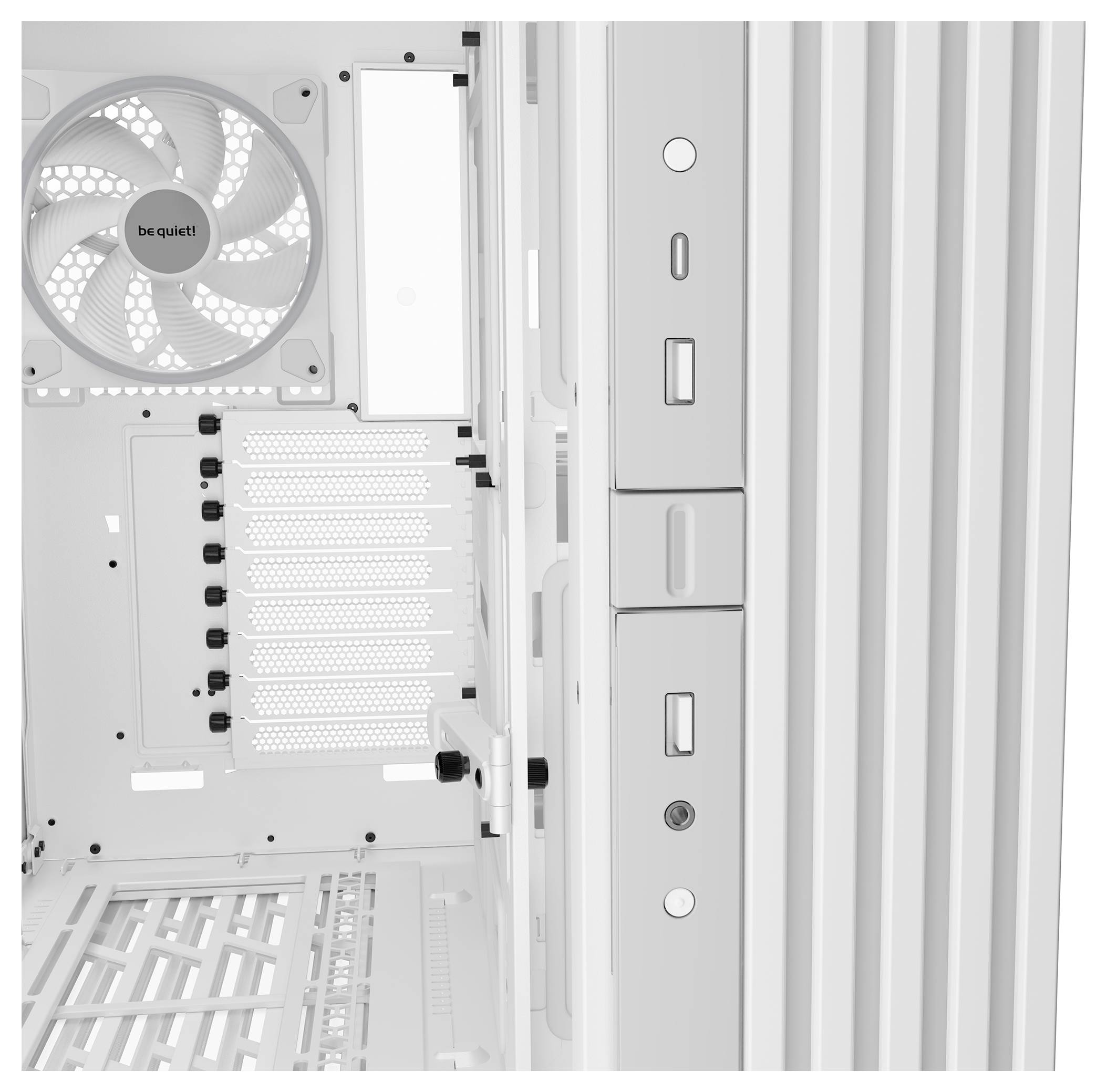 BeQuiet LIGHT BASE 900 DX White Full Tower PC-Gehäuse Weiß