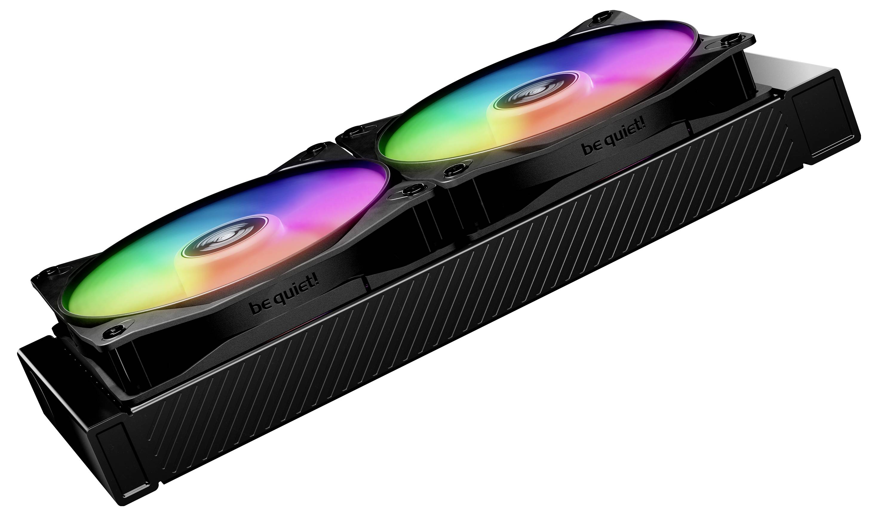 BeQuiet LIGHT WINGS LX 140mm PWM high-speed Triple-Pack PC-Gehäuse-Lüfter Schwarz (B x H x T) 140 x 140 x 25mm inkl