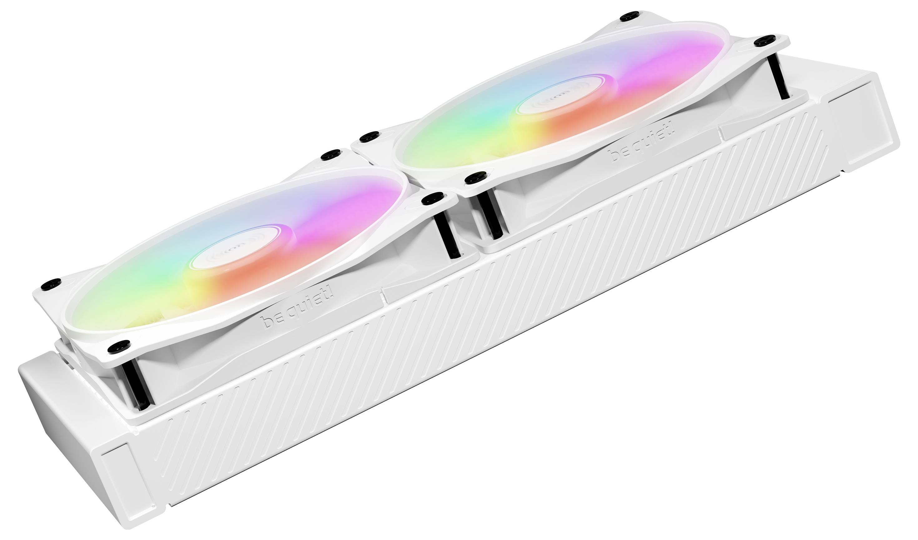 BeQuiet LIGHT WINGS LX 140mm PWM high-speed White Triple-Pack PC-Gehäuse-Lüfter Weiß (B x H x T) 140 x 140 x 25mm inkl