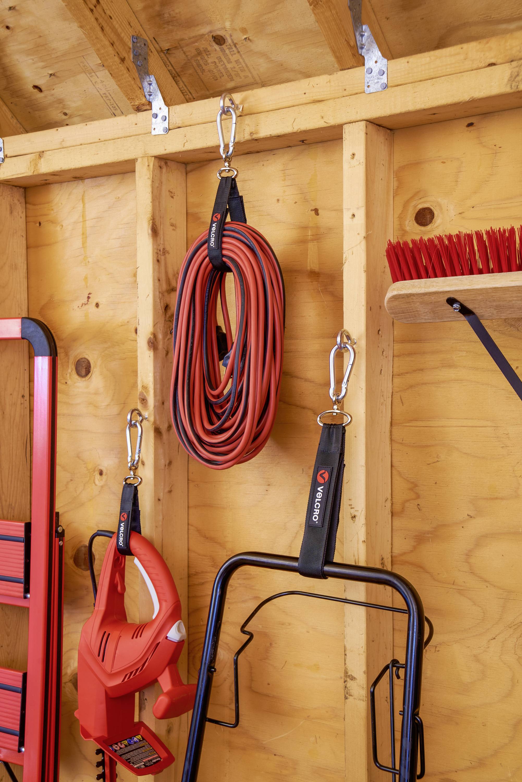 VELCRO® Klett-Gurt mit Gurt extrastark (L x B) 610mm x 25mm Schwarz 1St.