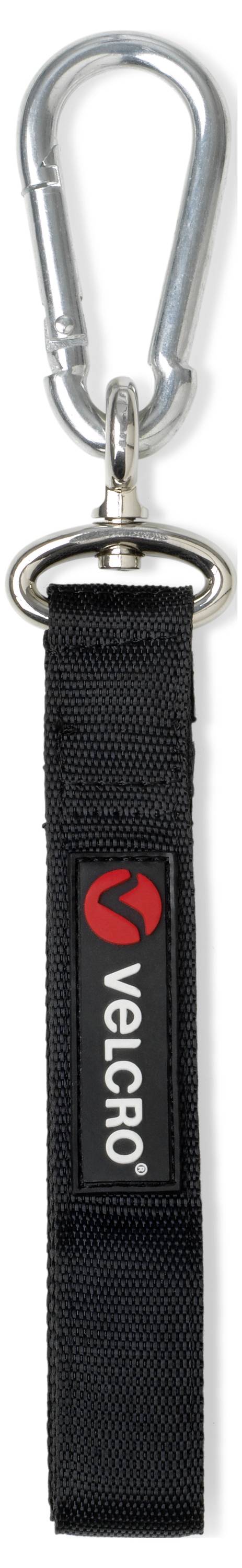 VELCRO® Klett-Gurt mit Gurt extrastark (L x B) 610mm x 25mm Schwarz 1St.