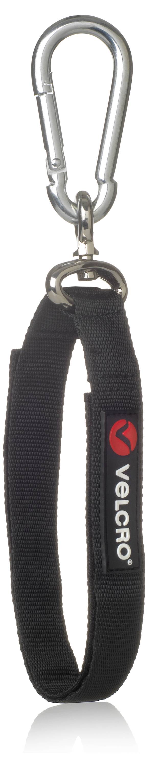 VELCRO® Klett-Gurt mit Gurt extrastark (L x B) 610mm x 25mm Schwarz 1St.