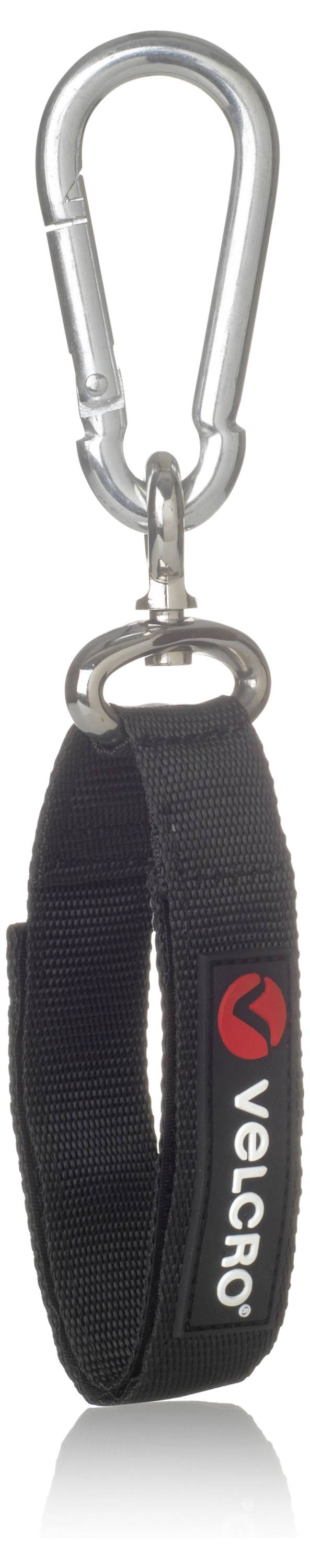 VELCRO® Klett-Gurt mit Gurt extrastark (L x B) 406mm x 25mm Schwarz 1St.