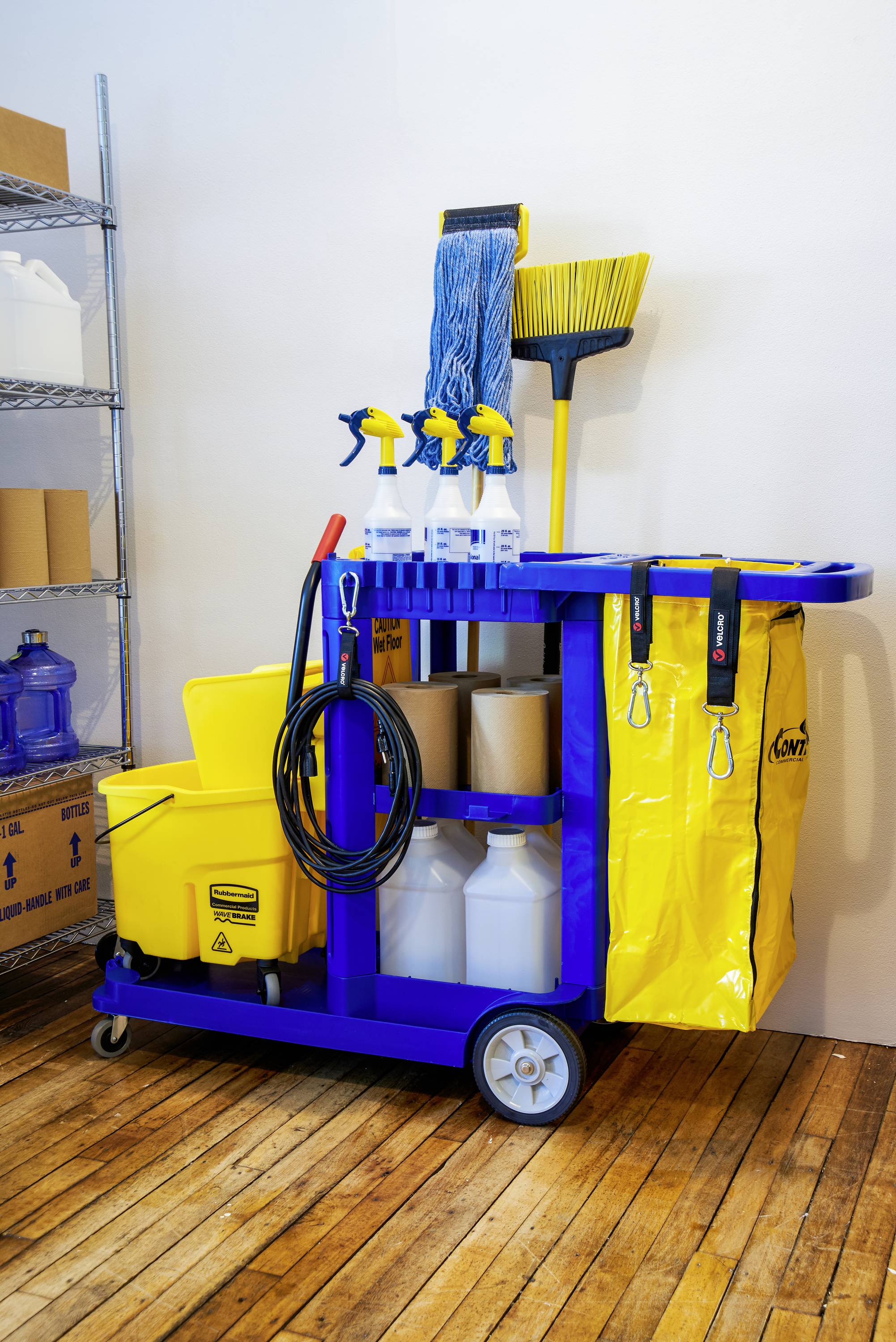 VELCRO® Klett-Gurt mit Gurt extrastark (L x B) 813 mm x 25 mm Schwarz 1 St.