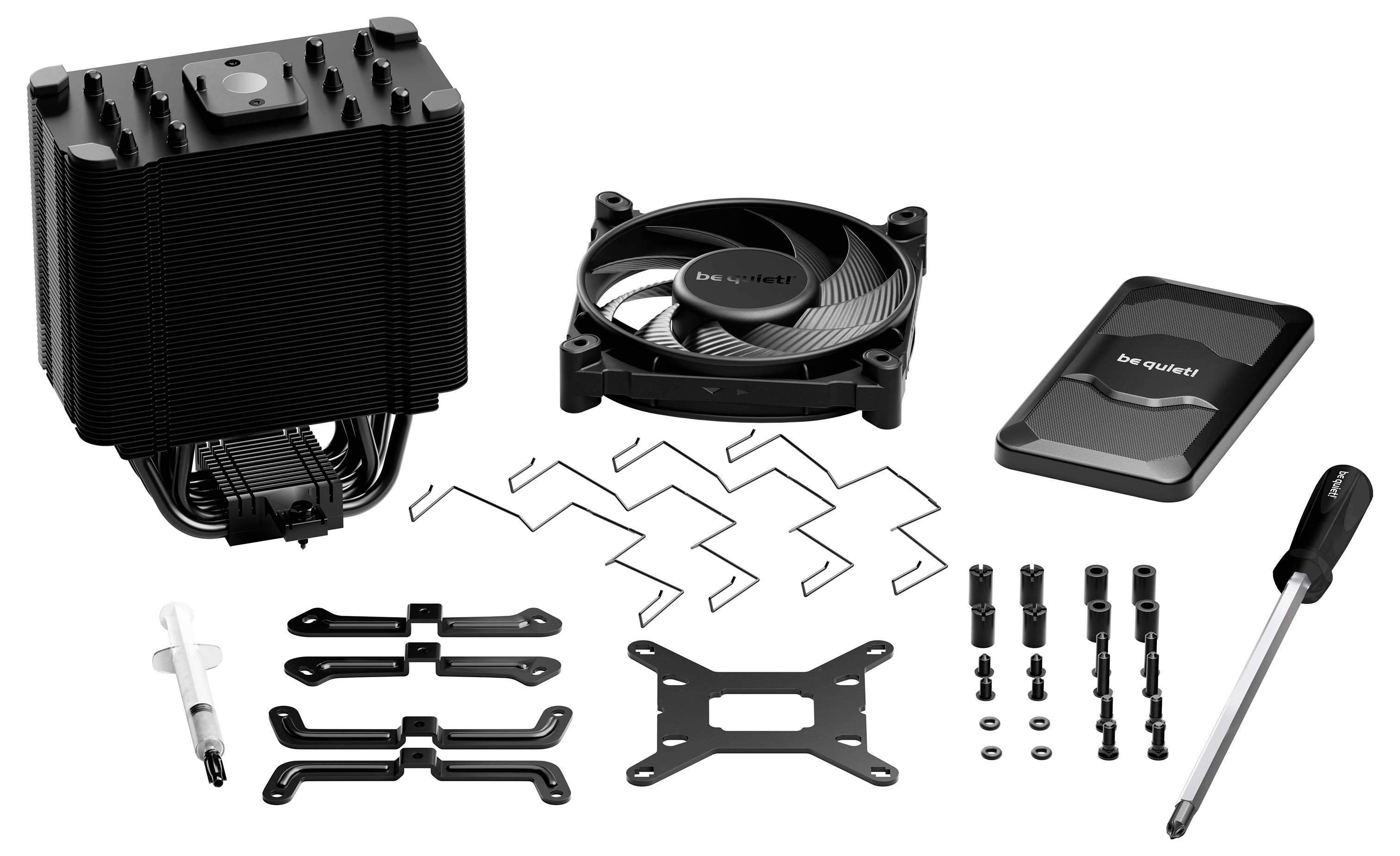 BeQuiet DARK ROCK 5 CPU-Kühler mit Lüfter AMD® AM4, AMD® AM5, Intel® LGA 1150, Intel® LGA 1151, Intel® LGA 1151-V2, Intel® LGA