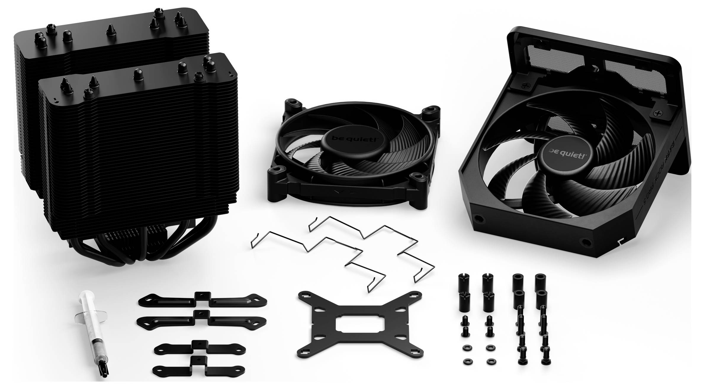 BeQuiet DARK ROCK PRO 5 CPU-Kühler mit Lüfter AMD® AM4, AMD® AM5, Intel® LGA 1150, Intel® LGA 1151, Intel® LGA 1151-V2, Intel®