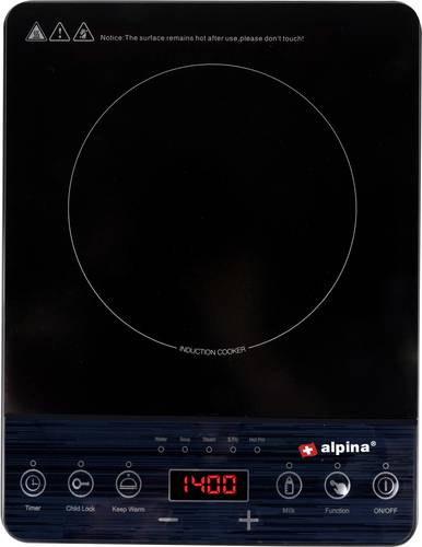 Alpina Switzerland 871125218286 Induktionsplatte Überhitzungsschutz