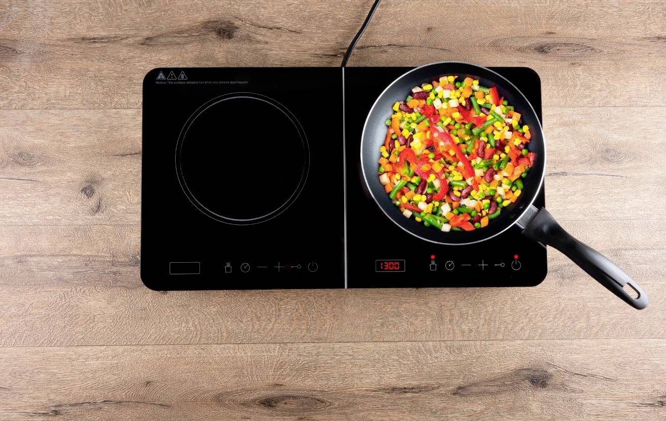 Alpina Switzerland 871125218303 Induktionsplatte Kontrollleuchte, Überhitzungsschutz