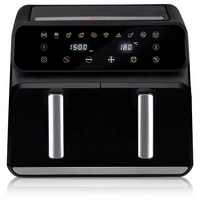 Alpina Switzerland 871125224012 Heißluft-Fritteuse 8l 1700W Antihaftbeschichtung, mit Display, Timerfunktion Schwarz Alpina Switzerland 871125224012 Heißluft-Fritteuse 8l 1700W Antihaftbeschichtung, mit Display, Timerfunktion Schwarz
