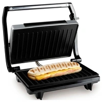 Alpina Switzerland 871125218207 Elektro Kontaktgrill Antihaftbeschichtung, klappbar Schwarz Alpina Switzerland 871125218207 Elektro Kontaktgrill Antihaftbeschichtung, klappbar Schwarz