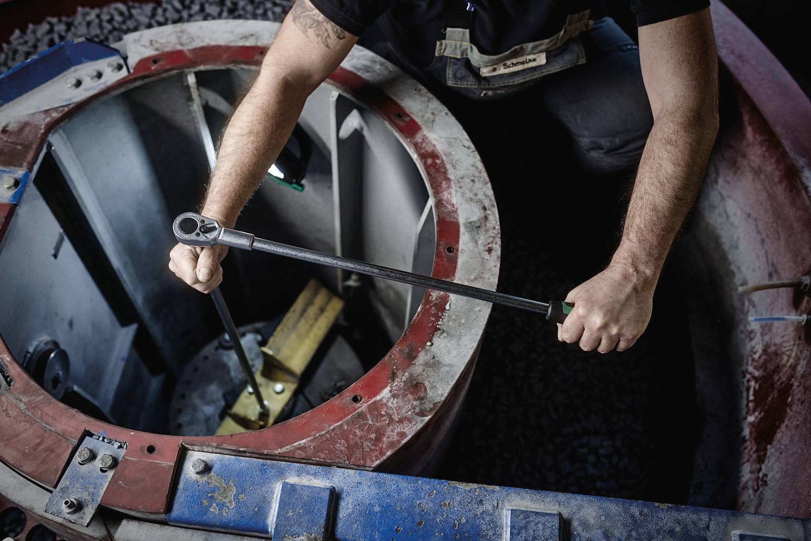 Stahlwille 532/2 KNARRE 1/2 MIT 2K-GRIFF 13121030 Knarren-Ring-Maulschlüssel