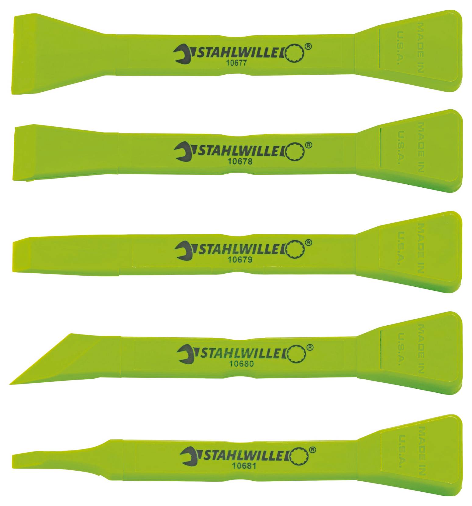 Stahlwille 96722700 Kunststoffschaber-Satz 5 St. 1St.