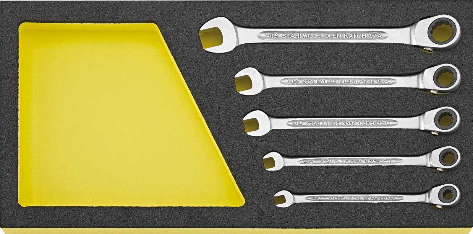 Stahlwille 96830653 TCS 17A/5 Maul-Ringratschenschlüssel