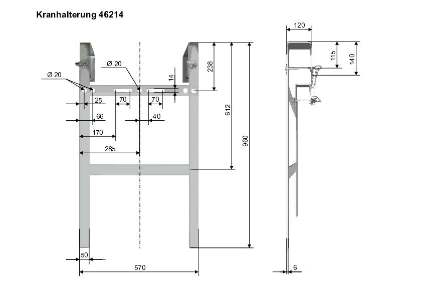 AS Schwabe 46214 Halterung