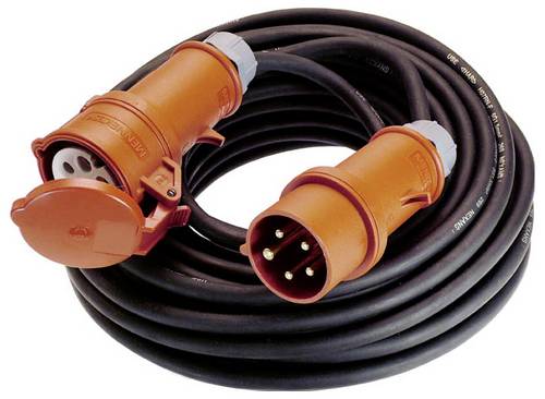 AS Schwabe 60367 extension cable black PVC 30m
