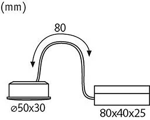 Paulmann Nova Plus Coin LED-Bad-Einbauleuchte 1er Set LED EEK: F (A - G) Satin