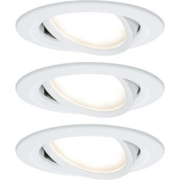 Einbauleuchte 3er Set LED LED 18 W Weiß Einbauleuchte 3er Set LED LED 18 W Weiß